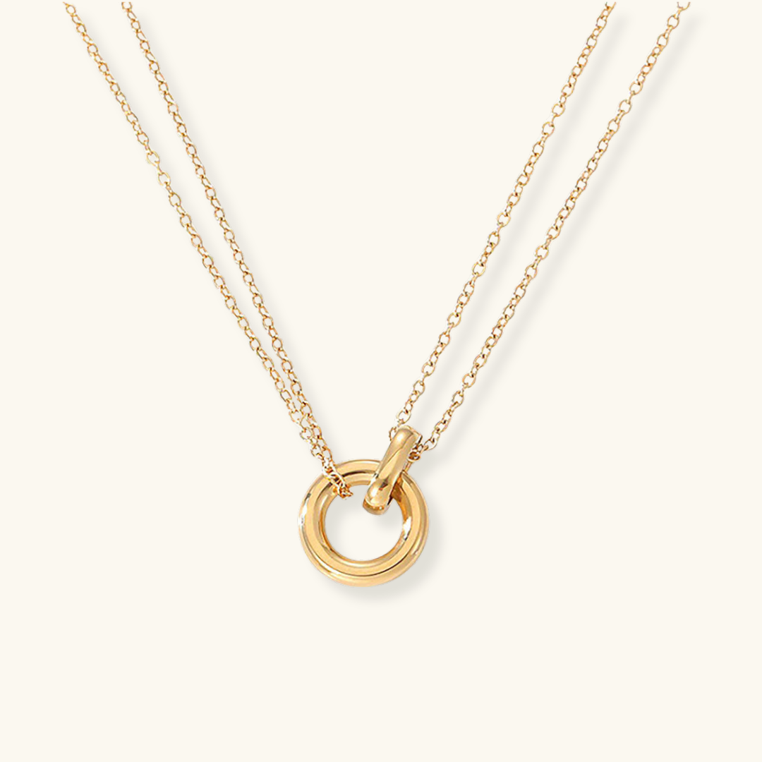 Infinity Circle Halskette
