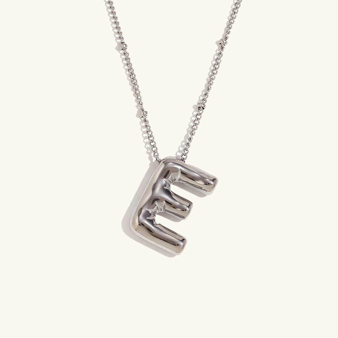 Balloon Initial Halskette