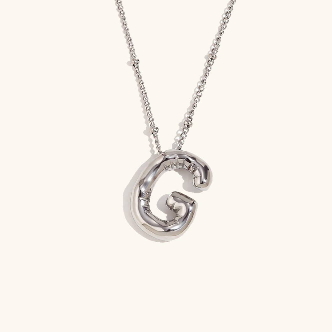 Balloon Initial Halskette