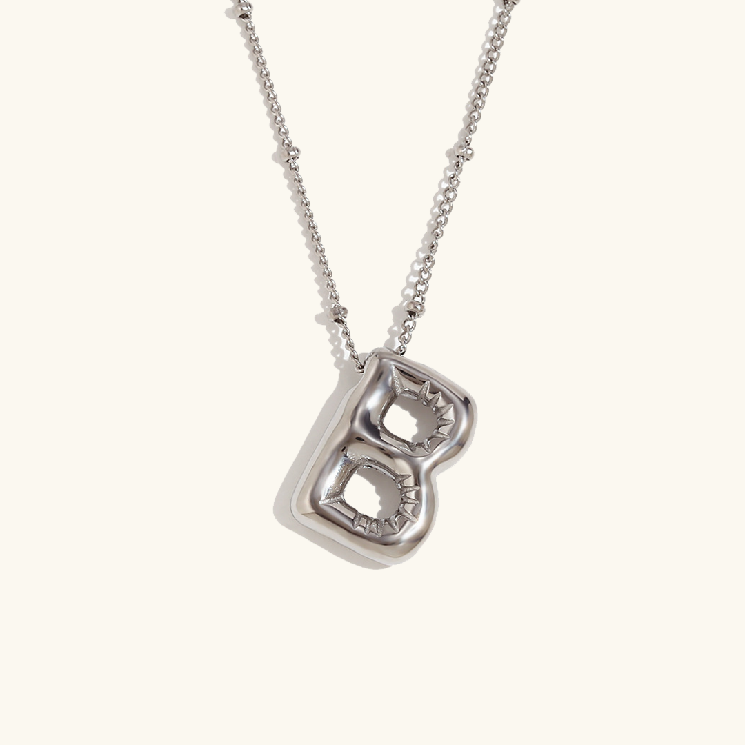 Balloon Initial Halskette