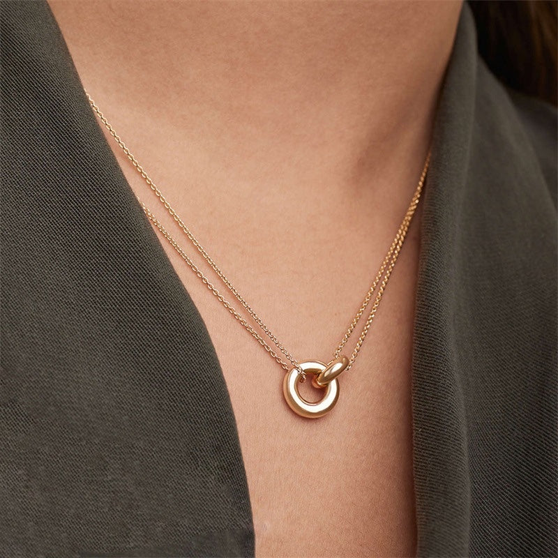 Infinity Circle Halskette